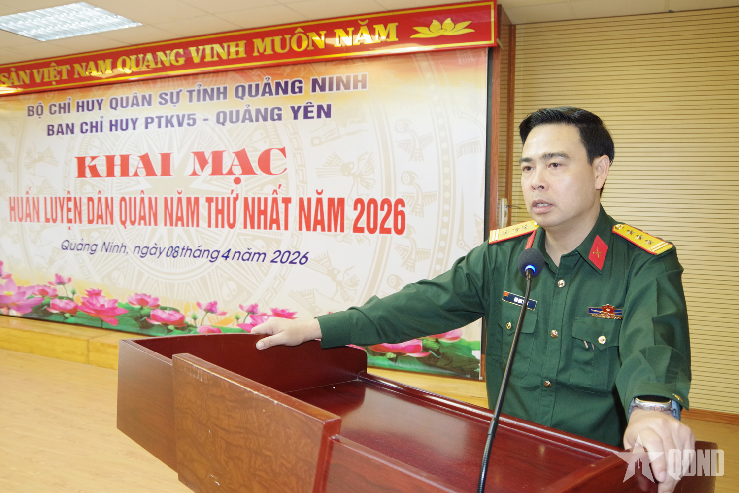 Ban Chỉ huy Phòng thủ khu vực 5 - Quảng Yên: Chú trọng huấn luyện dân quân sát thực tiễn địa bàn