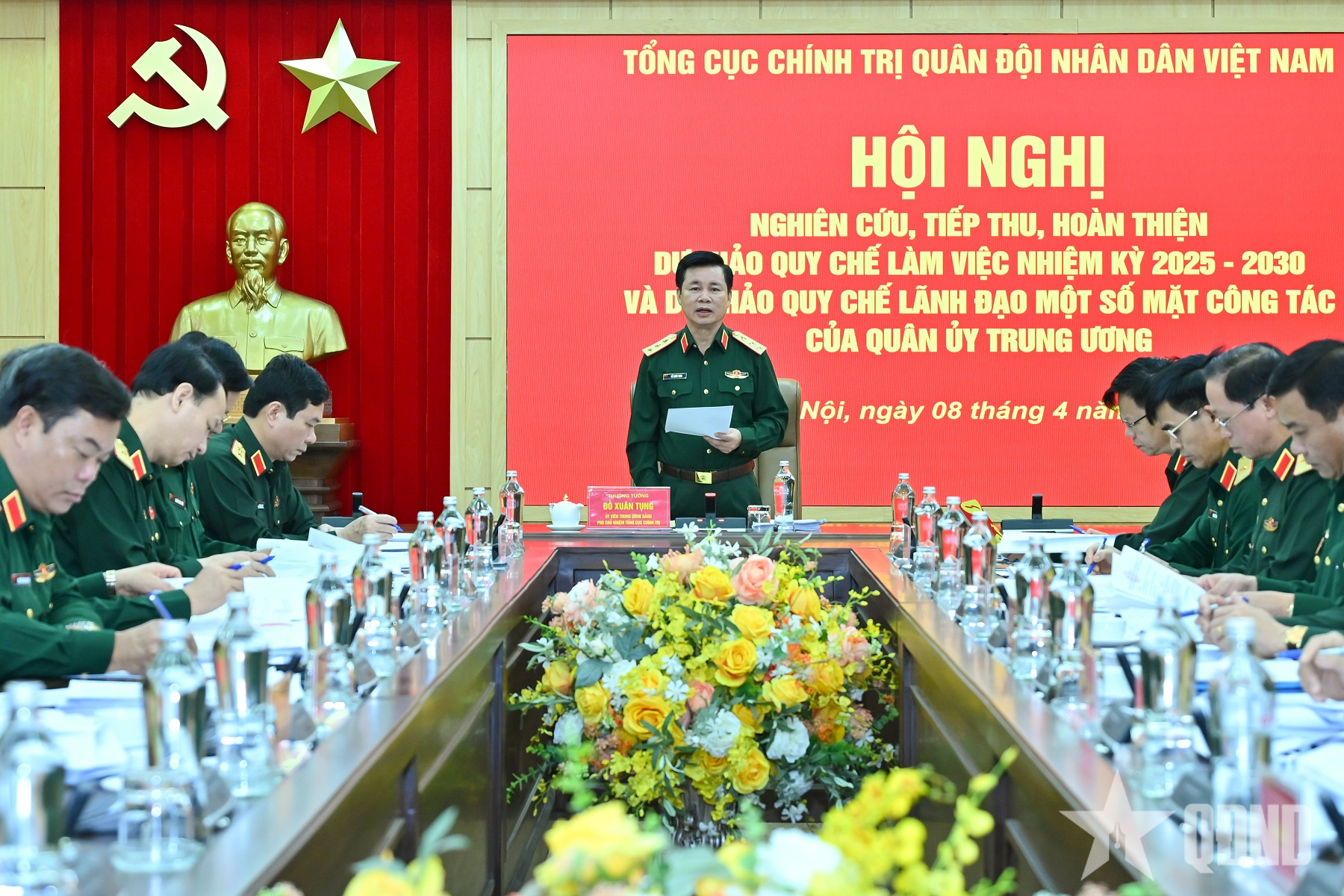 Rà soát, hoàn thiện dự thảo Quy chế làm việc và dự thảo Quy chế lãnh đạo các mặt công tác của Quân ủy Trung ương