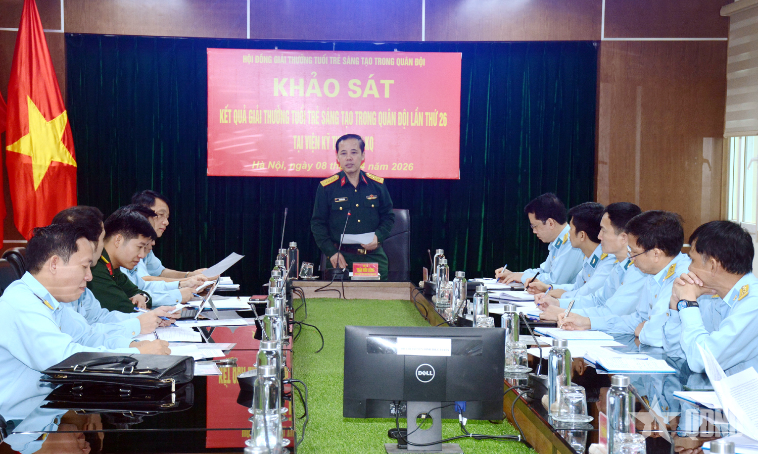 Khảo sát kết quả Giải thưởng Tuổi trẻ sáng tạo trong Quân đội lần thứ 26 tại Quân chủng Phòng không - Không quân