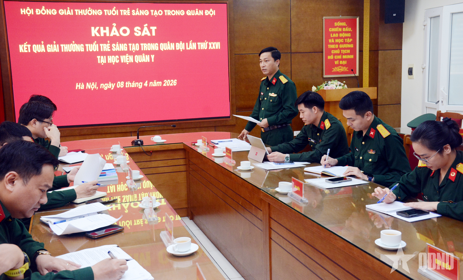 Học viện Quân y: Nhiều công trình tham gia Giải thưởng Tuổi trẻ sáng tạo trong Quân đội đạt chất lượng tốt