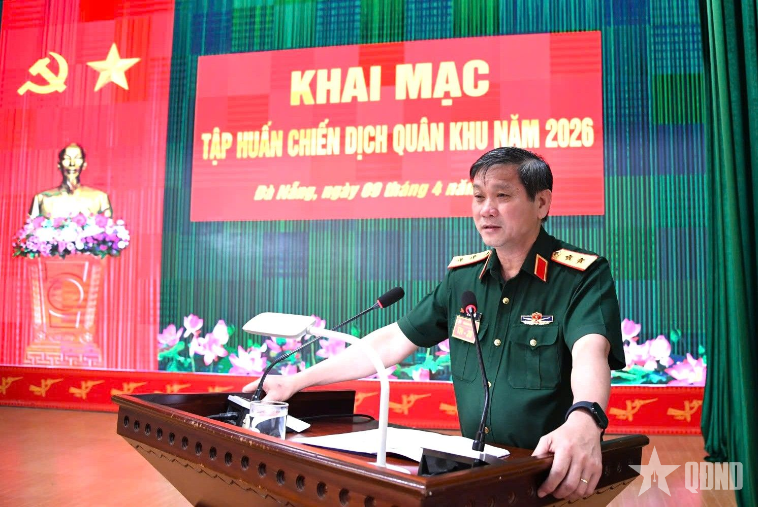 Quân khu 5 khai mạc tập huấn chiến dịch Quân khu