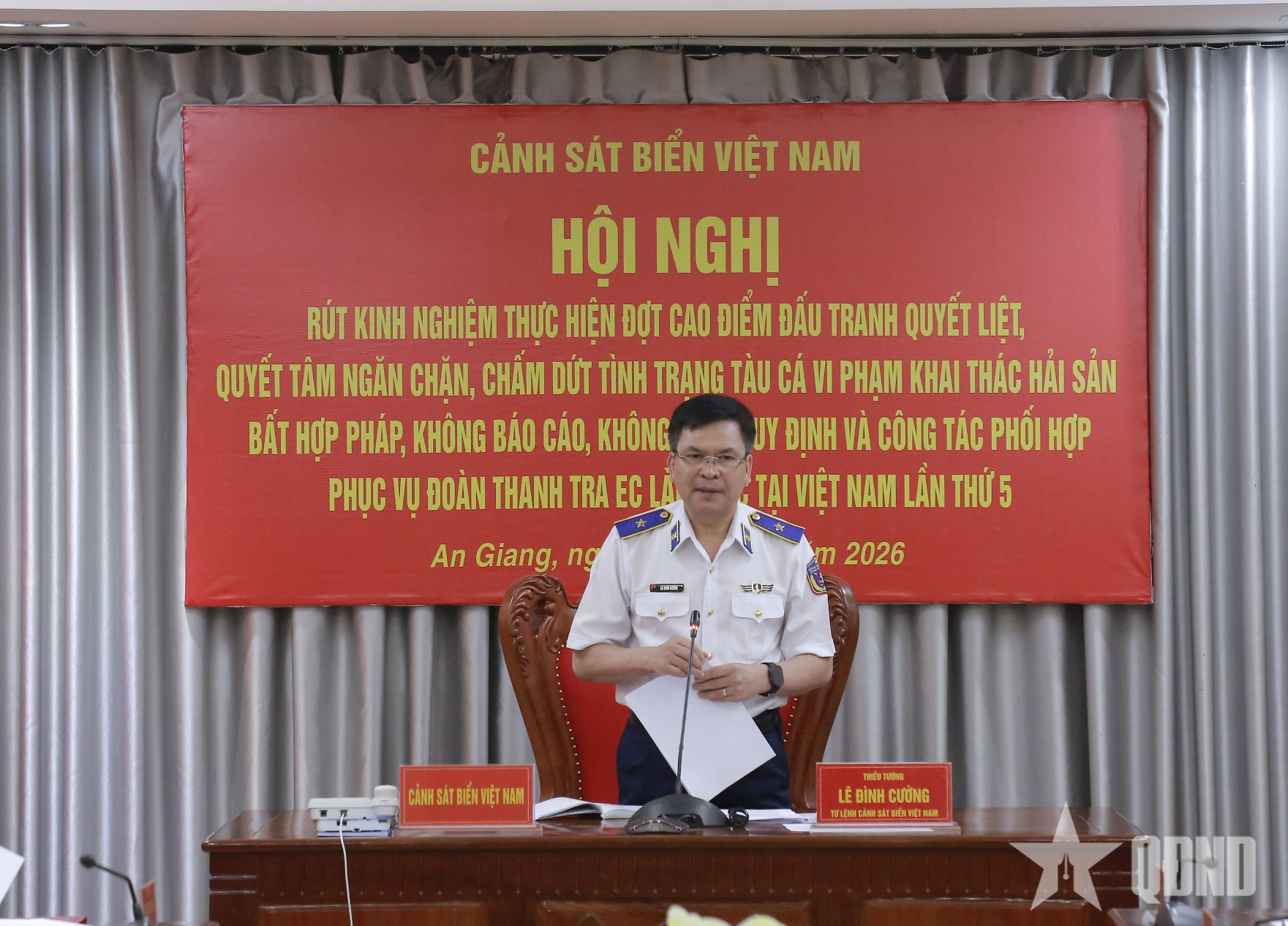 Quyết liệt triển khai các nhiệm vụ chống khai thác IUU