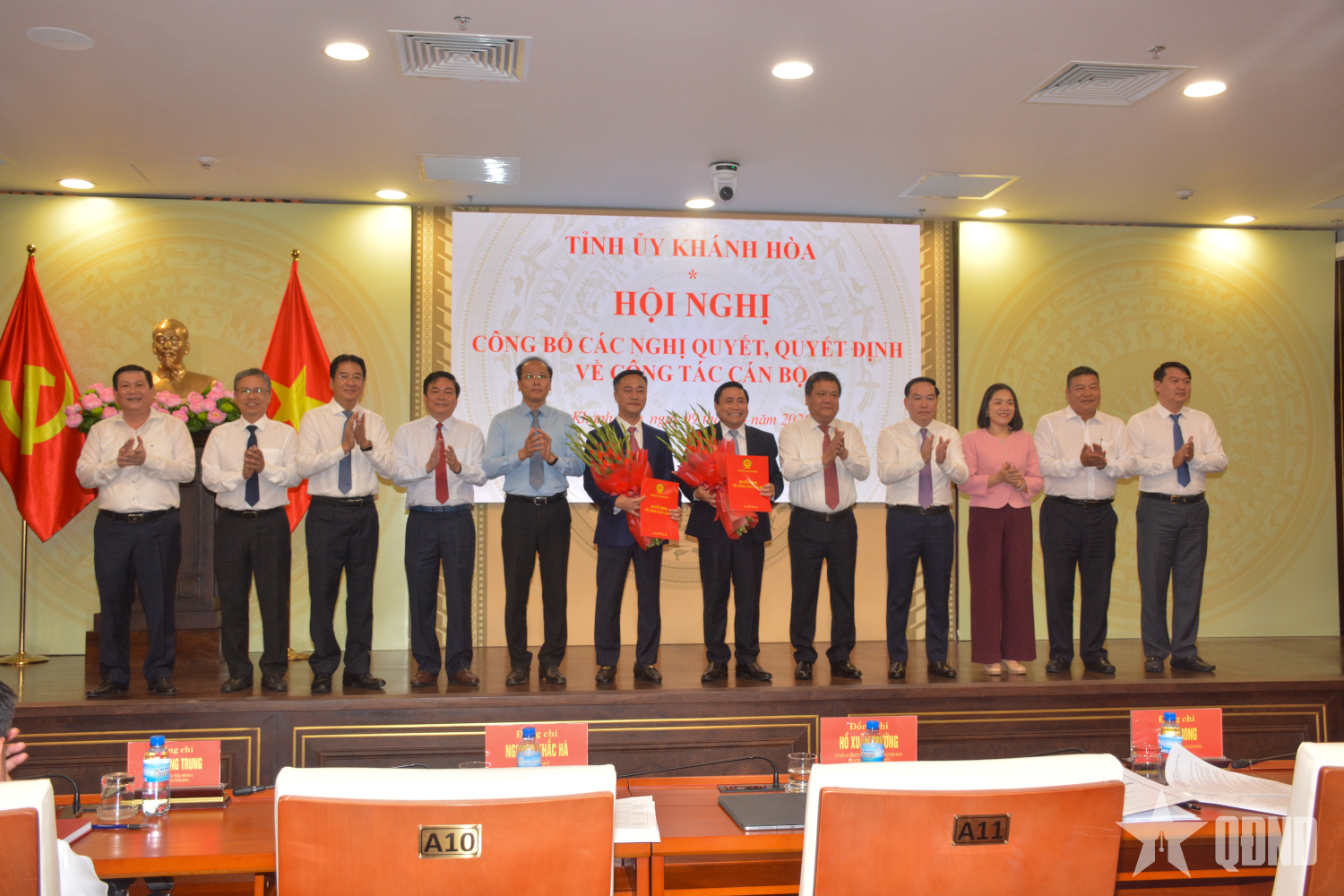 Tỉnh ủy Khánh Hòa: Công bố các nghị quyết, quyết định về công tác cán bộ