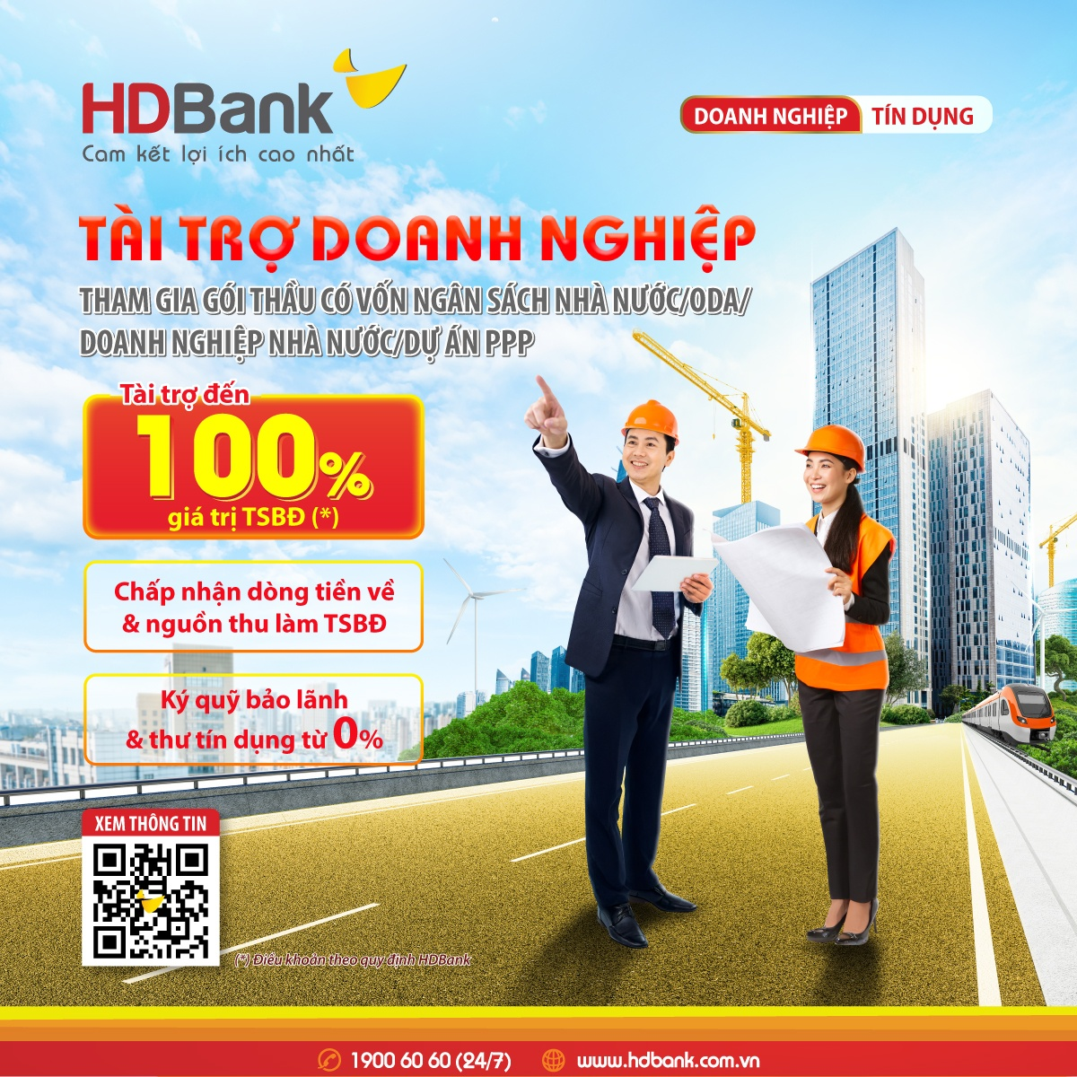 HDBank tung “combo” tài chính hỗ trợ nhà thầu và doanh nghiệp logistics bứt tốc