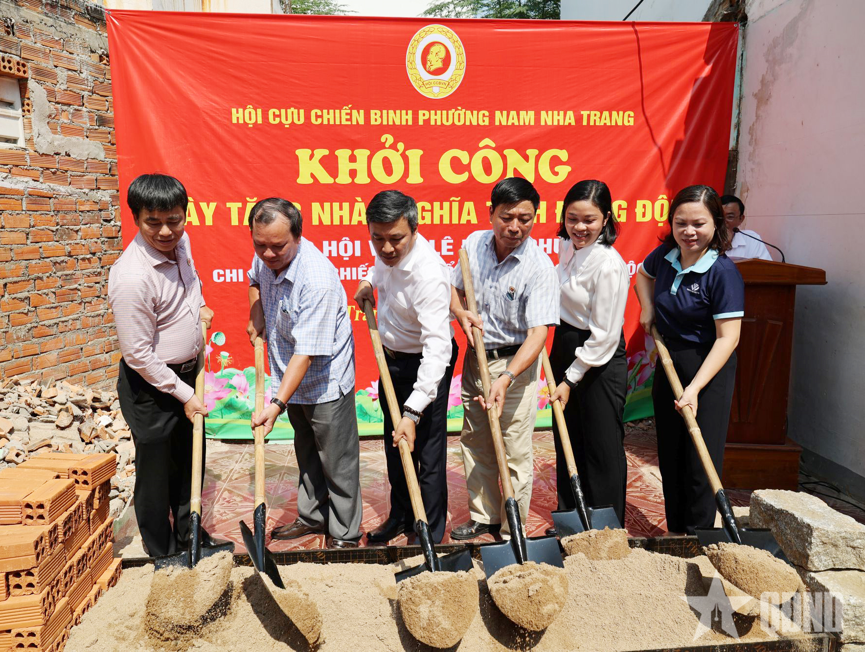 Khởi công xây nhà “Nghĩa tình đồng đội” tặng cựu chiến binh có hoàn cảnh khó khăn

