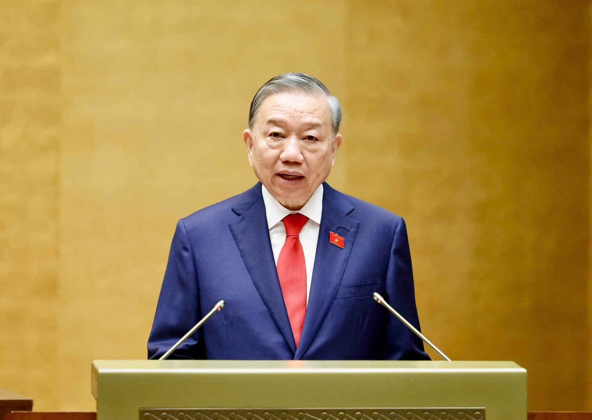 Tổng Bí thư, Chủ tịch nước Tô Lâm gửi thư chúc mừng kỷ niệm 80 năm Ngày truyền thống lực lượng tham mưu Công an nhân dân