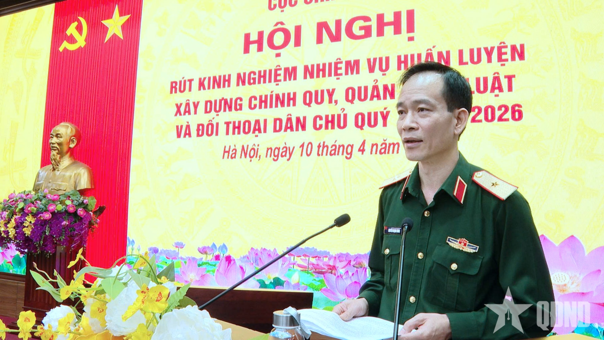 Cục Chính trị, Tổng cục Hậu cần-Kỹ thuật rút kinh nghiệm nhiệm vụ huấn luyện, xây dựng chính quy, quản lý kỷ luật