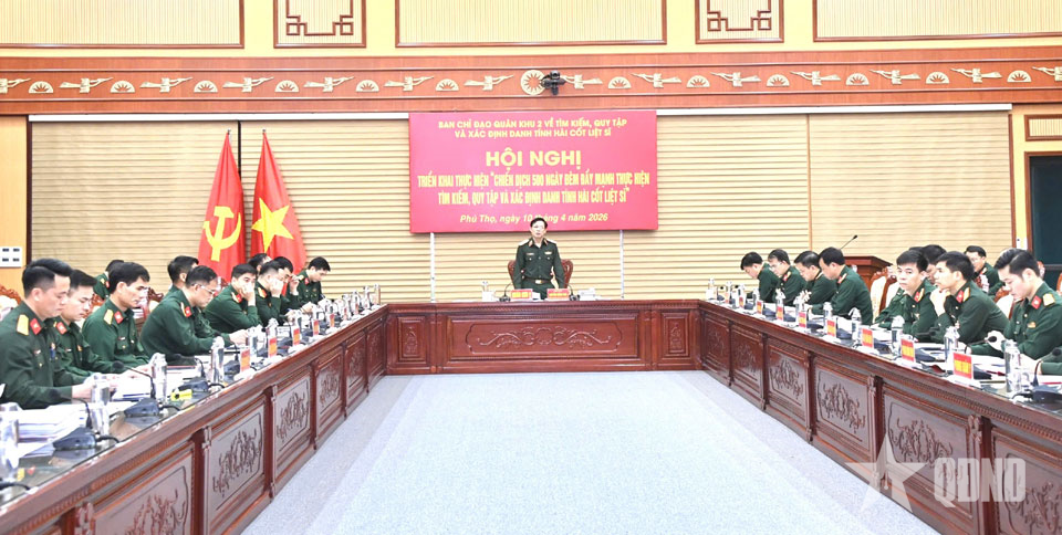 Quân khu 2 triển khai chiến dịch tìm kiếm, quy tập và xác định danh tính hài cốt liệt sĩ với quyết tâm cao nhất