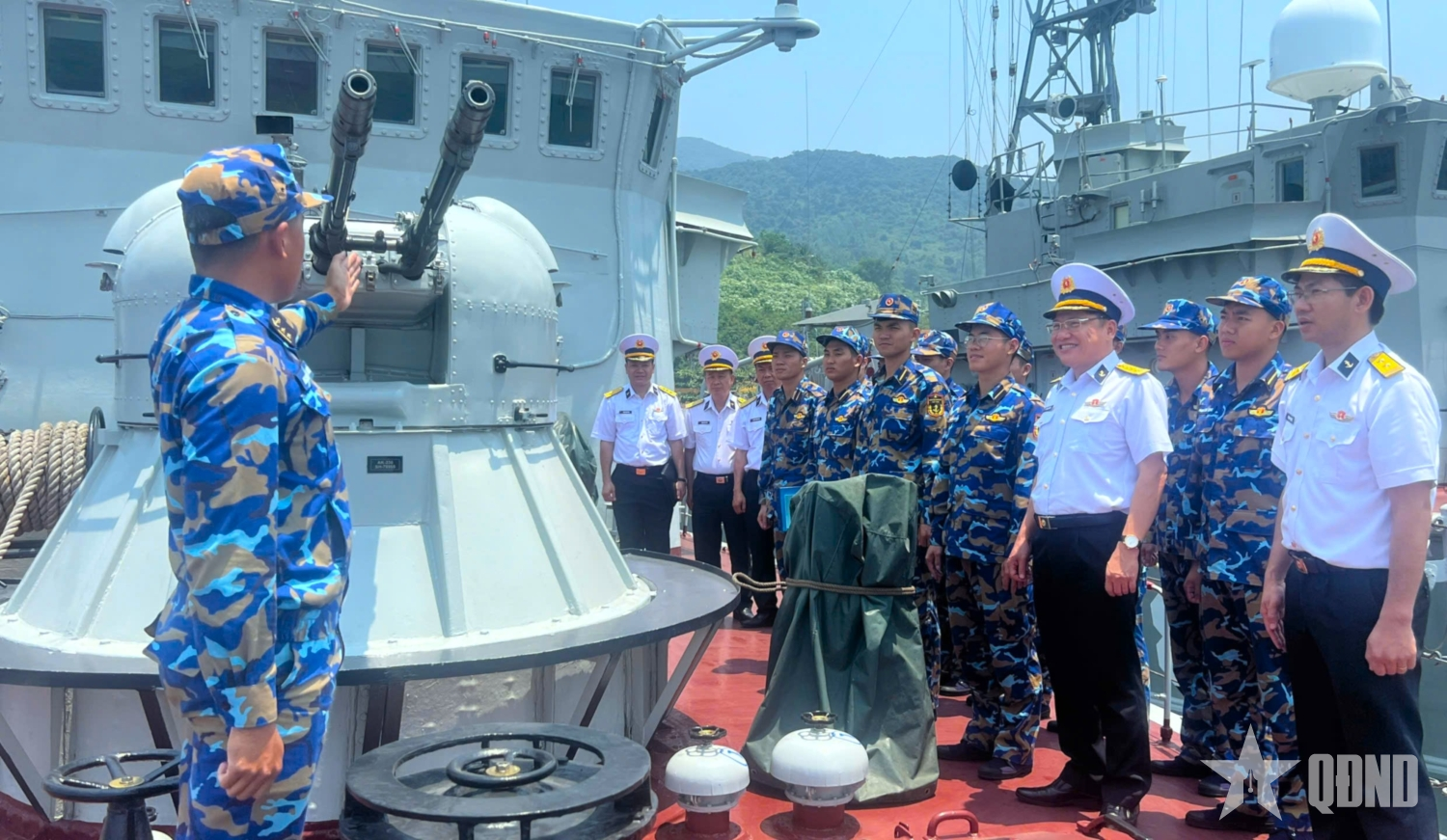 Học viện Hải quân khảo sát chất lượng đào tạo học viên tại các đơn vị