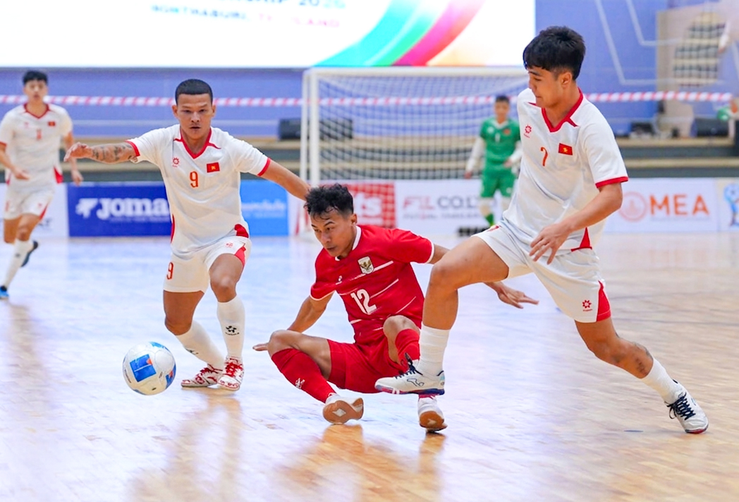 Đội tuyển futsal Việt Nam thua tiếc nuối ở bán kết giải Đông Nam Á


