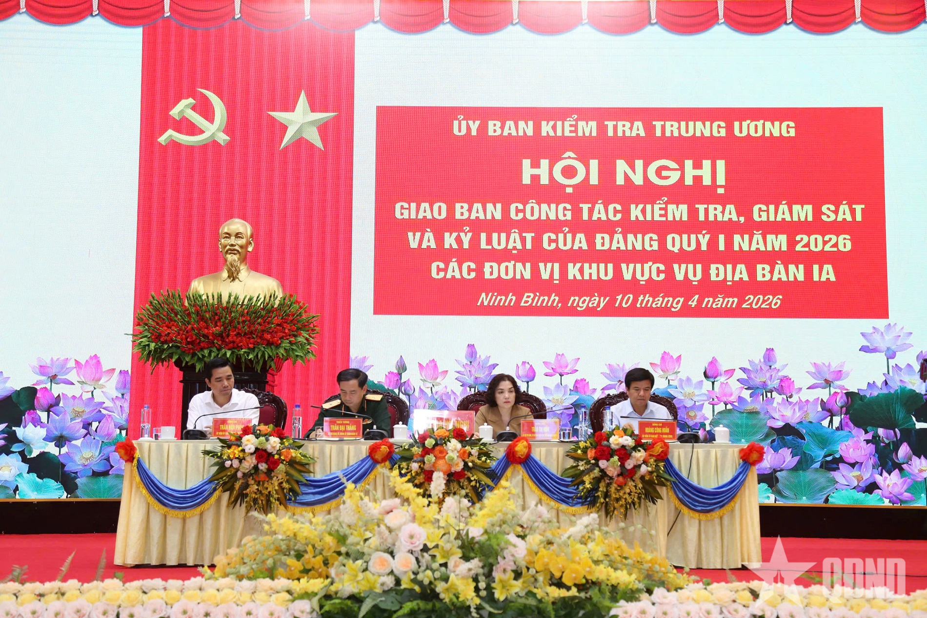 Ủy ban Kiểm tra Trung ương: Giao ban công tác kiểm tra, giám sát khu vực Vụ Địa bàn IA quý I năm 2026