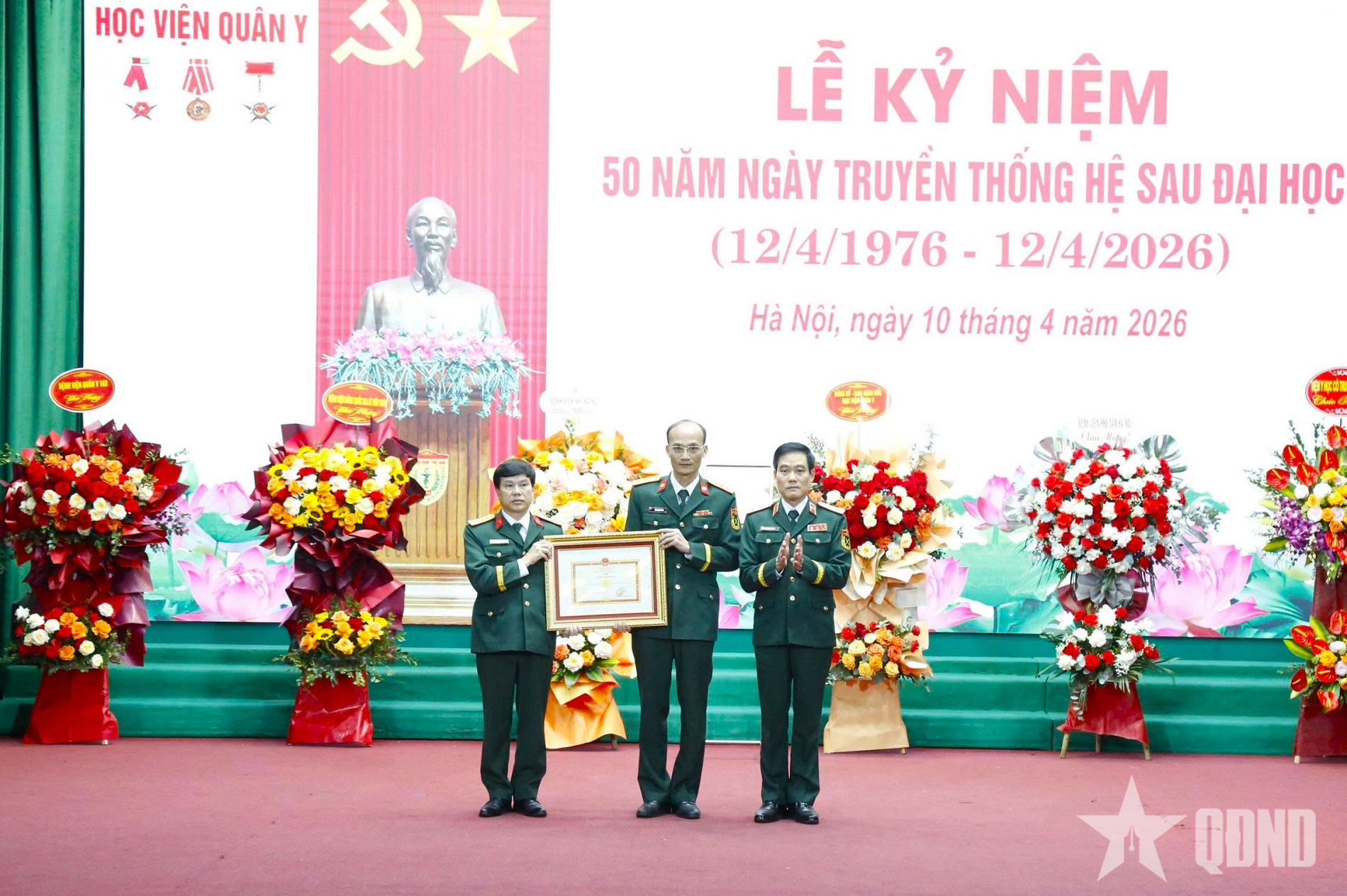 Hệ Sau đại học (Học viện Quân y): Xây dựng môi trường văn hoá quân sự tiên tiến, mẫu mực