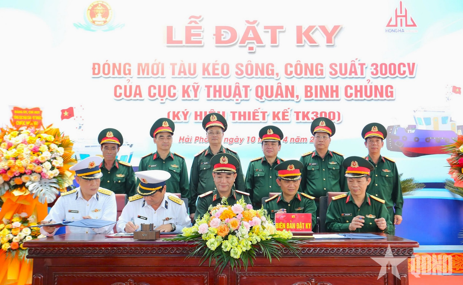 Đóng mới 2 tàu kéo sông đáp ứng yêu cầu huấn luyện, sẵn sàng chiến đấu