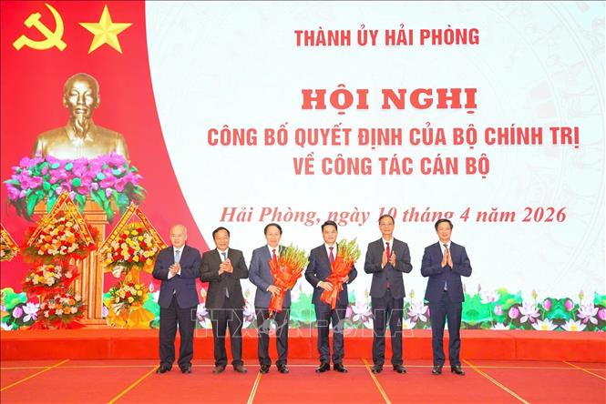 Đồng chí Lê Ngọc Châu giữ chức Bí thư Thành ủy Hải Phòng


