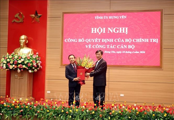 Đồng chí Phạm Quang Ngọc giữ chức Bí thư Tỉnh ủy Hưng Yên