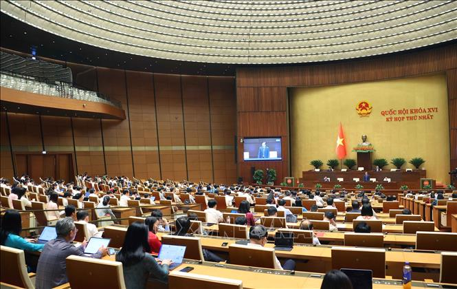 Phê chuẩn Trưởng đoàn và Phó trưởng đoàn đại biểu Quốc hội khóa XVI của 6 thành phố trực thuộc Trung ương