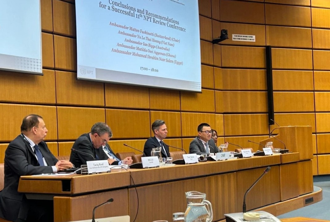 Việt Nam khẳng định vai trò nền tảng của Hiệp ước Không phổ biến vũ khí hạt nhân