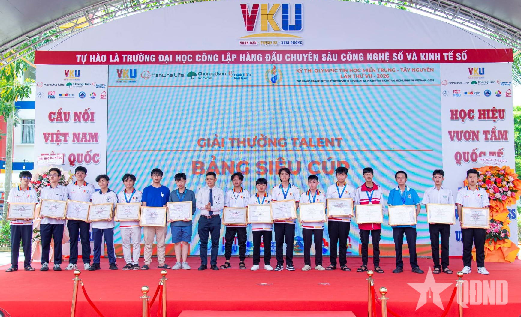 Vòng chung kết Olympic Tin học miền Trung-Tây Nguyên lần thứ VII: Chắp cánh nhân tài số vươn tầm quốc gia, quốc tế