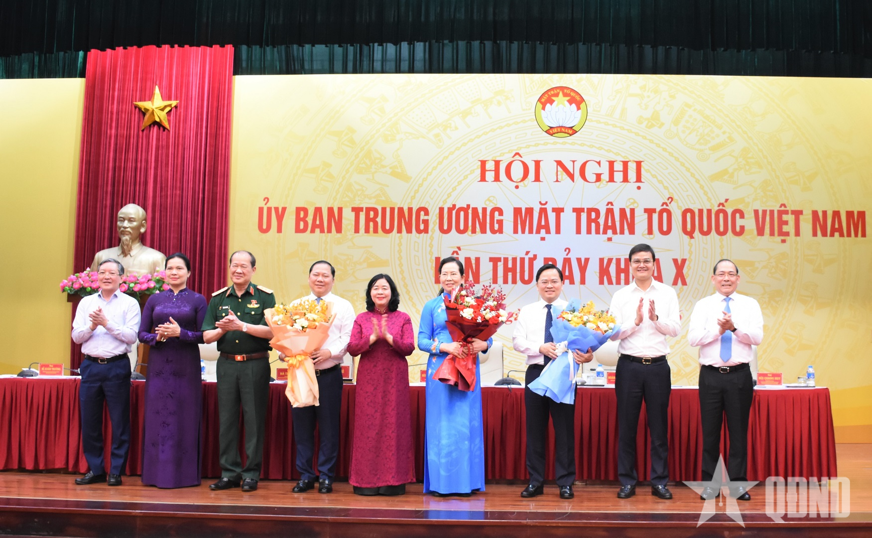 Nhất trí hiệp thương cử 3 Phó chủ tịch Ủy ban Trung ương Mặt trận Tổ quốc Việt Nam