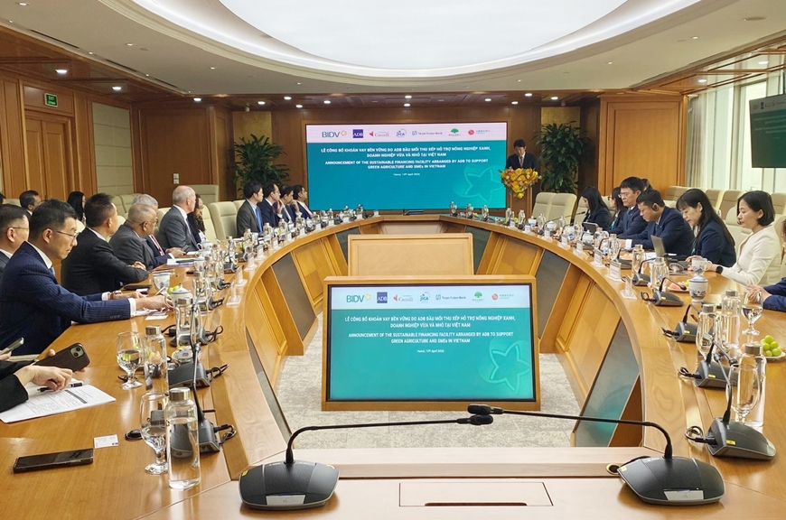 JICA v&agrave; BIDV tổ chức lễ c&ocirc;ng bố khoản vay hỗ trợ doanh nghiệp si&ecirc;u nhỏ, nhỏ v&agrave; vừa tại khu vực n&ocirc;ng th&ocirc;n Việt Nam