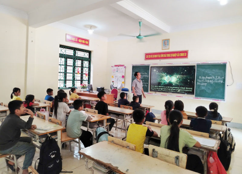 Mong sớm được học tập ở ngôi trường mới khang trang