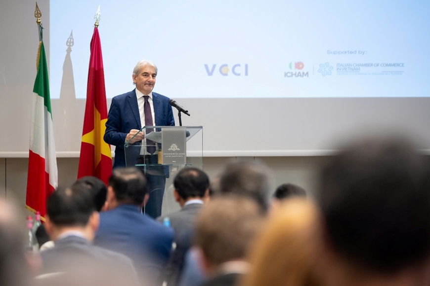 Chủ tịch Quốc hội Trần Thanh Mẫn: Th&uacute;c đẩy hợp t&aacute;c Việt Nam - Italy đi v&agrave;o chiều s&acirc;u, hiệu quả