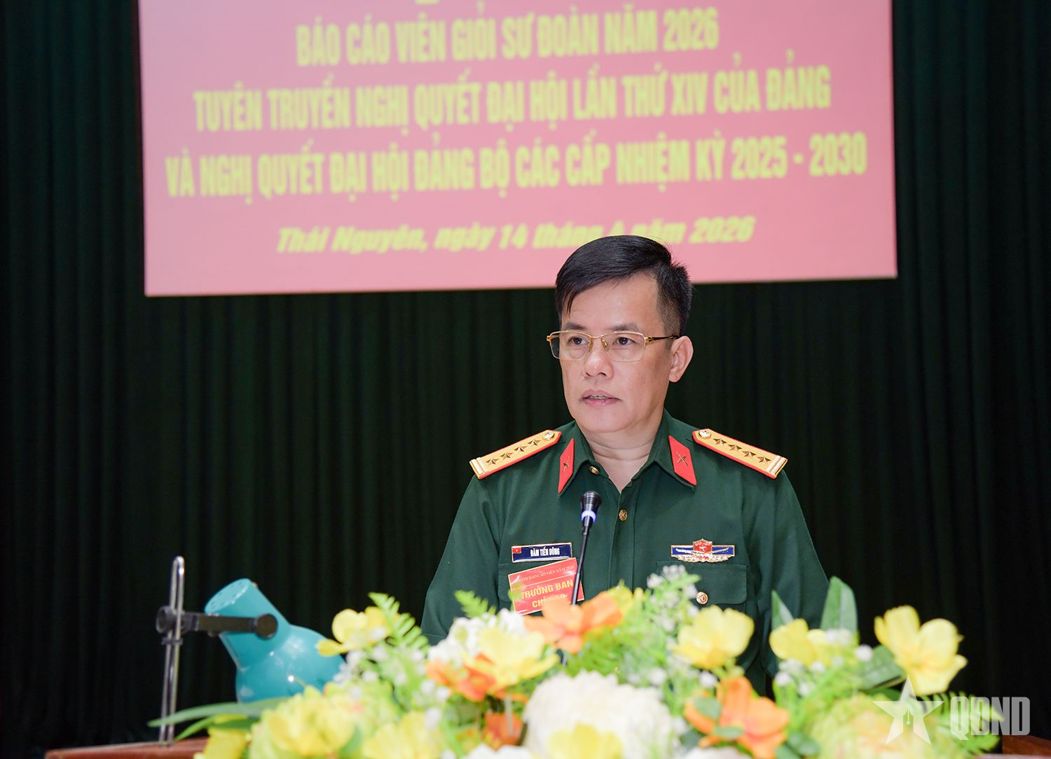 Các đơn vị khai mạc hội thi báo cáo viên giỏi năm 2026