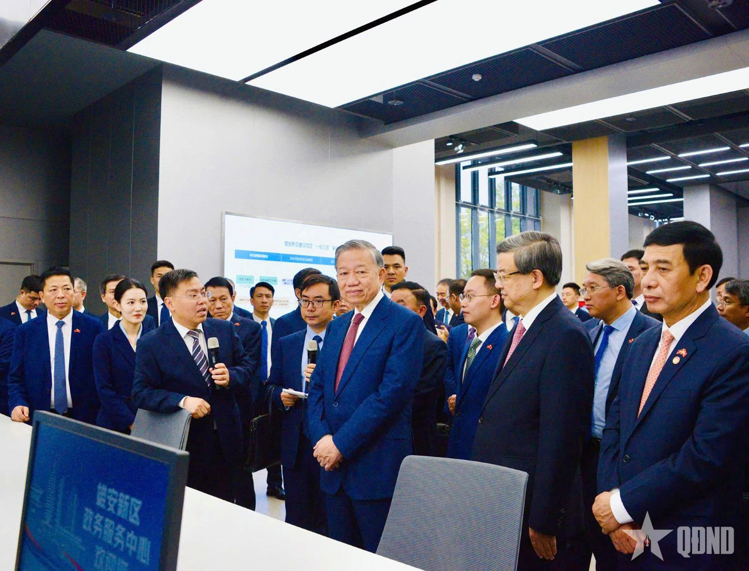 Tổng Bí thư, Chủ tịch nước Tô Lâm thăm Khu mới Hùng An, tỉnh Hà Bắc (Trung Quốc)