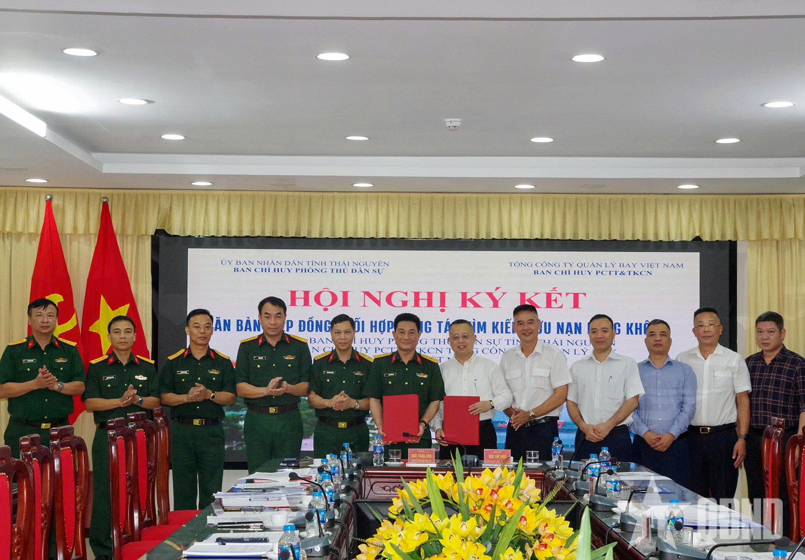 Hiệp đồng phối hợp công tác tìm kiếm cứu nạn hàng không