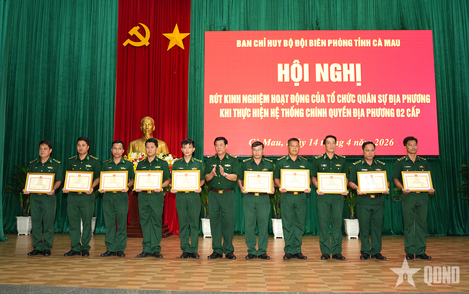 BĐBP Cà Mau tiếp tục giữ vững vai trò nòng cốt, chuyên trách trong quản lý, bảo vệ biên giới quốc gia