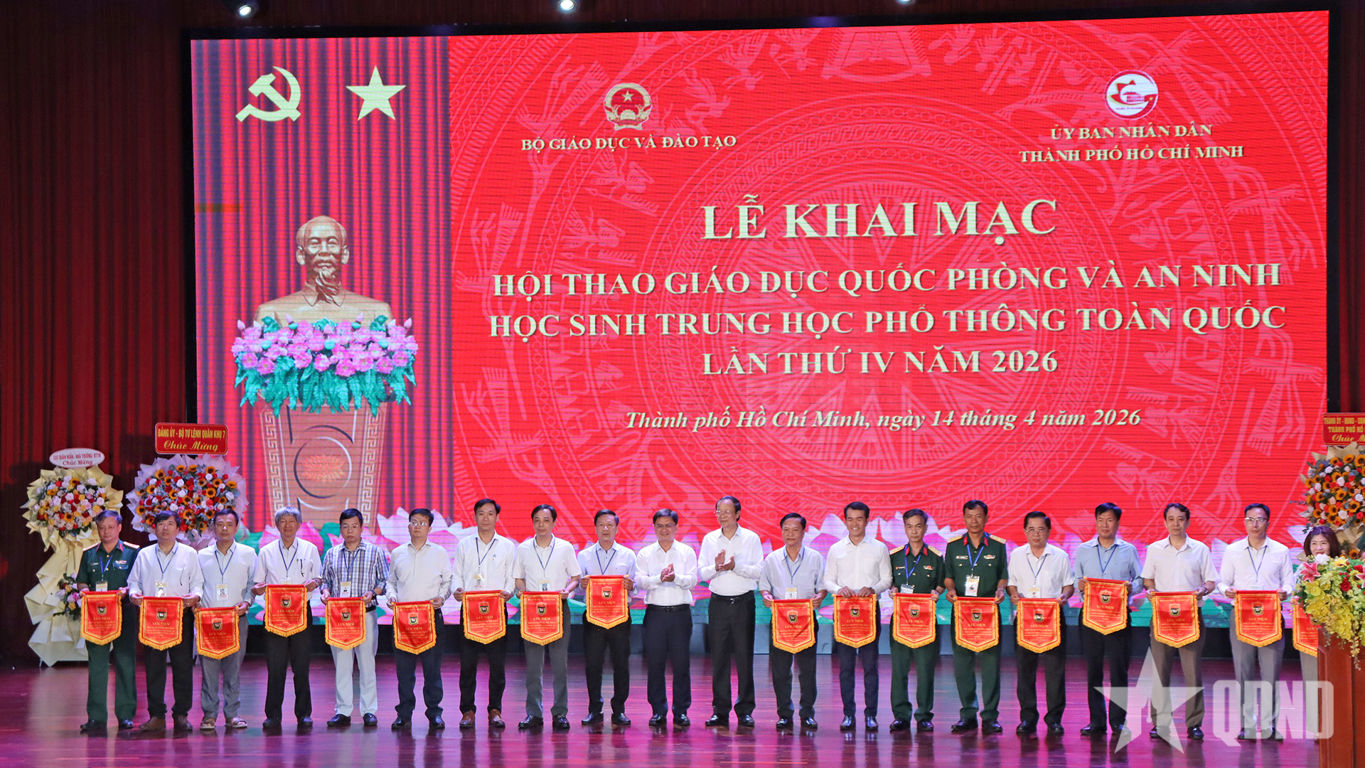 Hơn 700 học sinh đua tài tại hội thao quốc phòng - an ninh