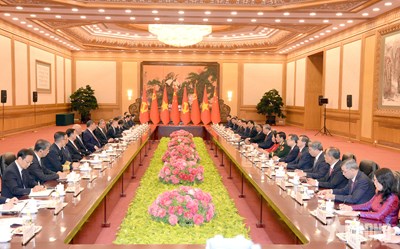 Gallery - Đồng chí Tô Lâm hội đàm với Tổng Bí thư, Chủ tịch Trung Quốc