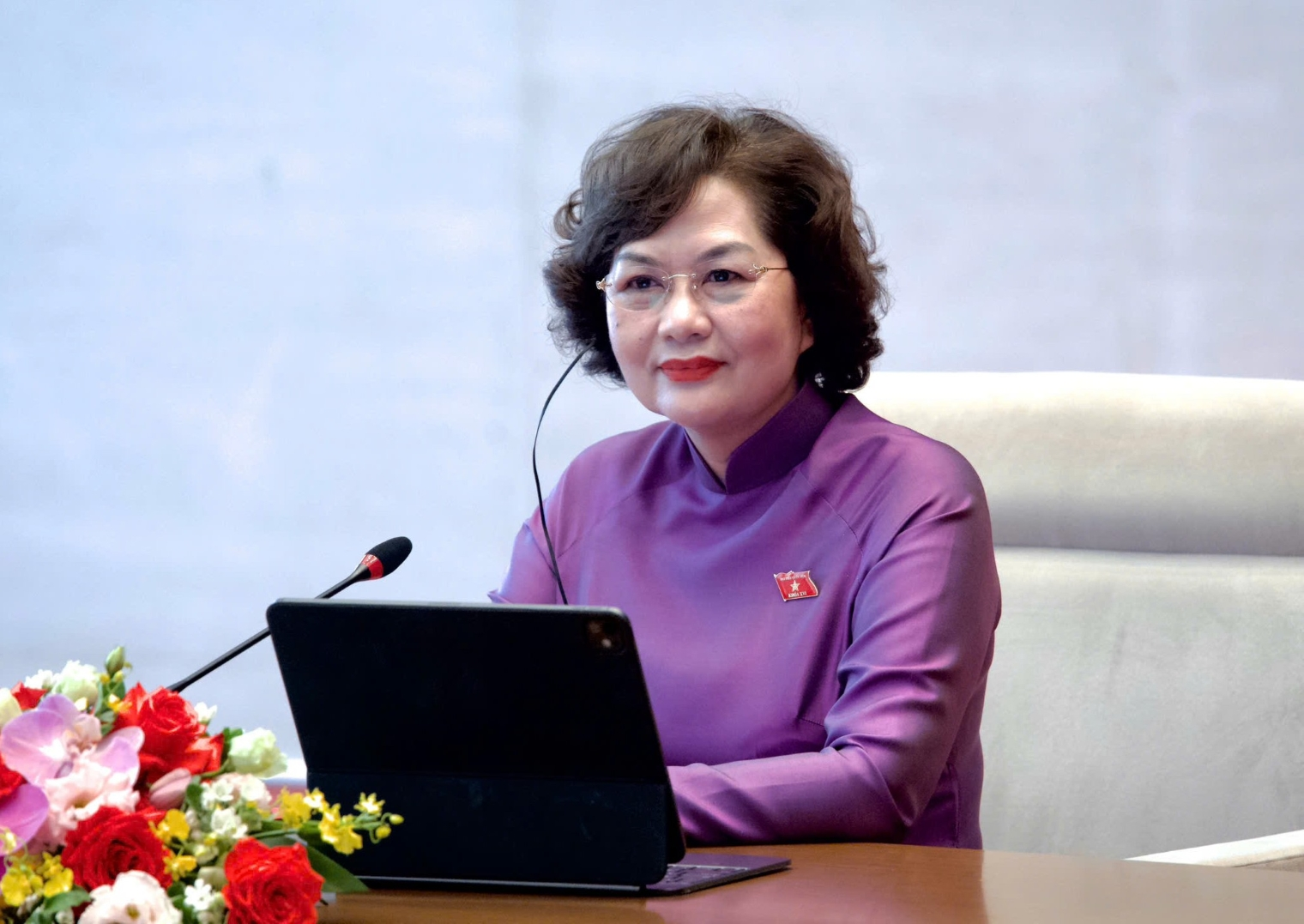 Phó chủ tịch Quốc hội Nguyễn Thị Hồng tiếp Đoàn đại biểu cấp cao Hội đồng Kinh doanh Hoa Kỳ - ASEAN
