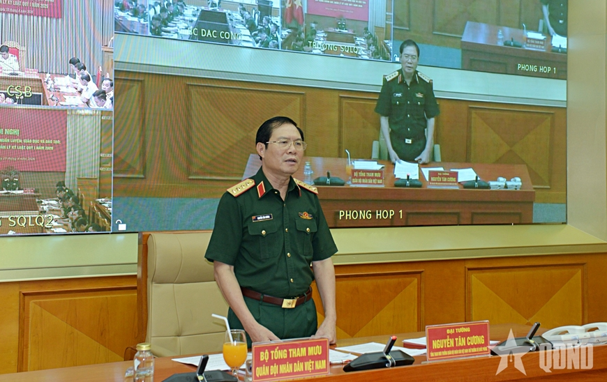 Đại tướng Nguyễn Tân Cương: Toàn quân nâng cao chất lượng huấn luyện, duy trì nghiêm nền nếp chính quy, quản lý kỷ luật