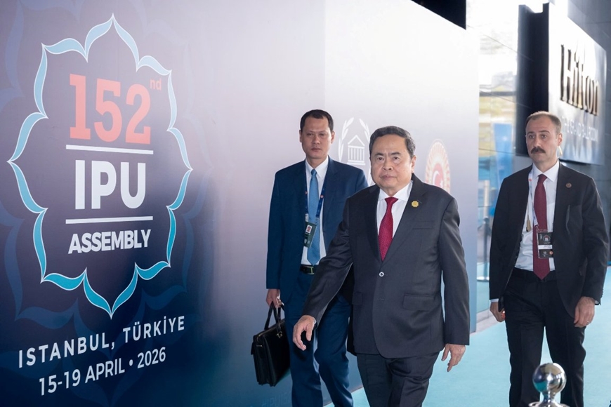 Chủ tịch Quốc hội Trần Thanh Mẫn dự Lễ khai mạc Đại hội đồng Liên minh Nghị viện thế giới lần thứ 152