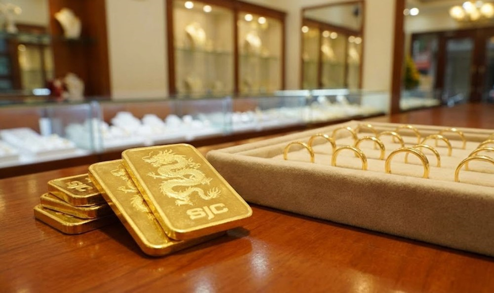 Giá vàng hôm nay (16-4): Giá vàng trong nước giảm từ 1 đến 1,5 triệu đồng/lượng