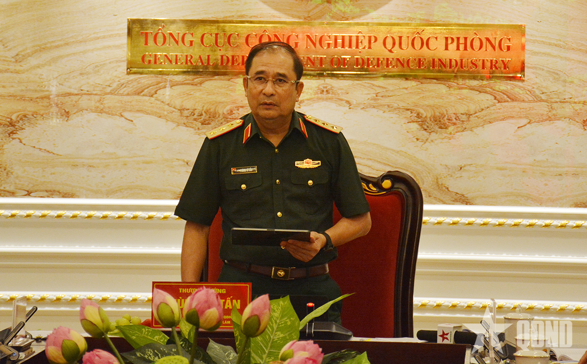 Thượng tướng Phùng Sĩ Tấn chủ trì hội nghị thông qua kế hoạch và kịch bản khai mạc