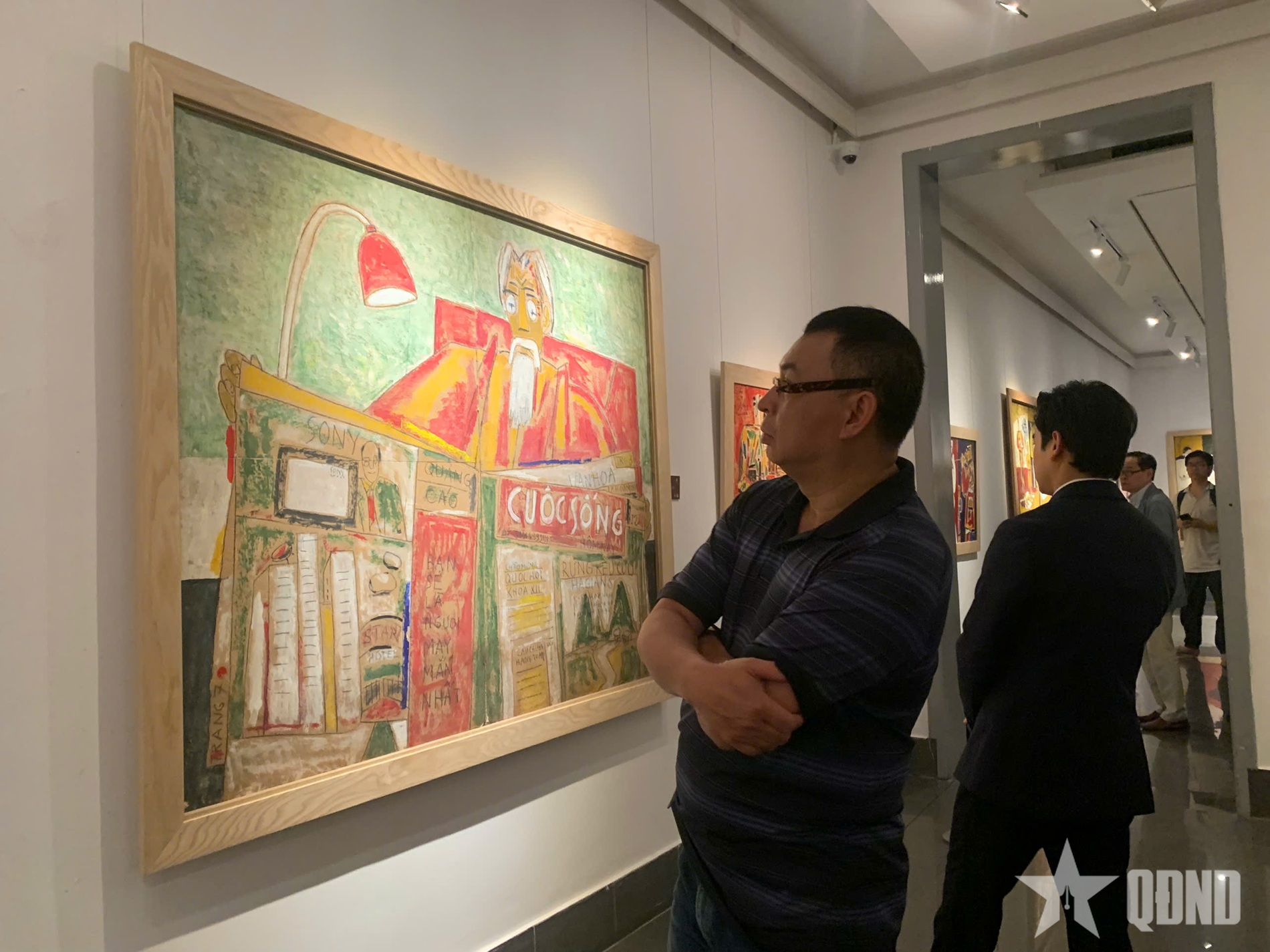 “Ánh nhìn” từ di sản nghệ thuật của họa sĩ Lê Công Thành 