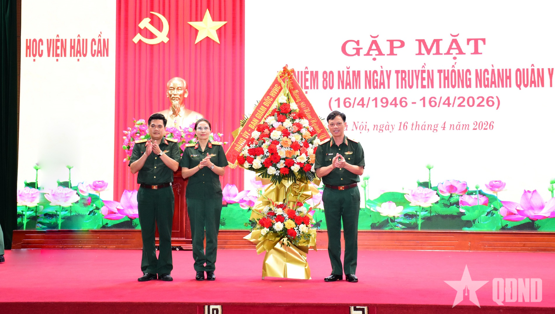 Ngành quân y Học viện Hậu cần vững chuyên môn, chăm sóc tốt sức khỏe bộ đội và nhân dân