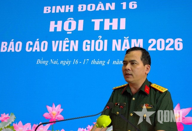 Binh đoàn 16: Xây dựng đội ngũ báo cáo viên có bản lĩnh vững vàng, kỹ năng truyền đạt tốt

