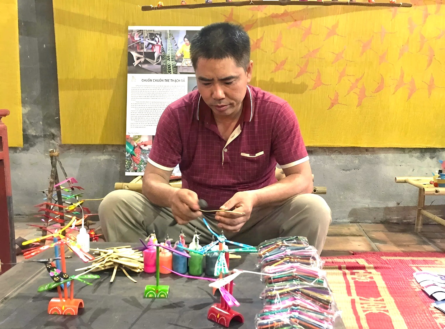 Chắp cánh chuồn chuồn tre bay xa