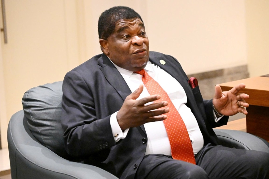 Đại hội đồng IPU-152: Chủ tịch Quốc hội Trần Thanh Mẫn gặp Tổng Thư k&yacute; IPU Martin Chungong