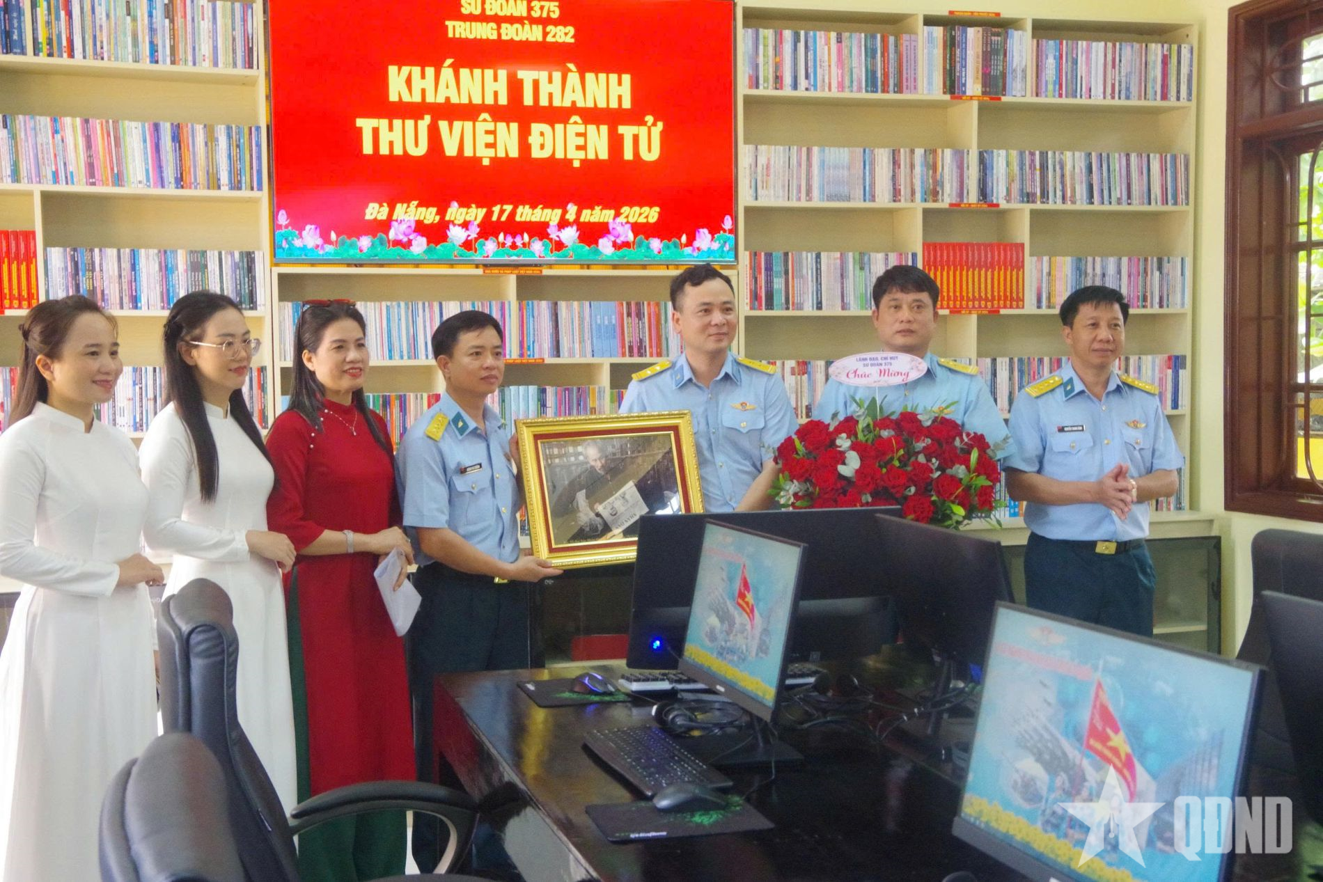 Trung đoàn Tên lửa 282 khánh thành, đưa vào sử dụng Thư viện điện tử 