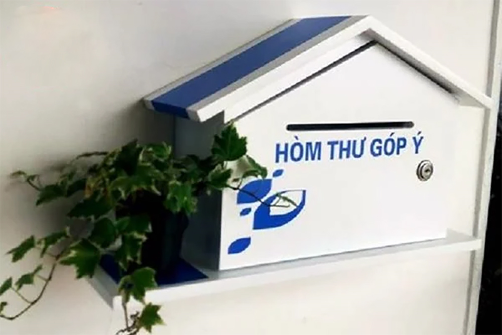 Đừng để một người bỏ thư góp ý cả đơn vị biết