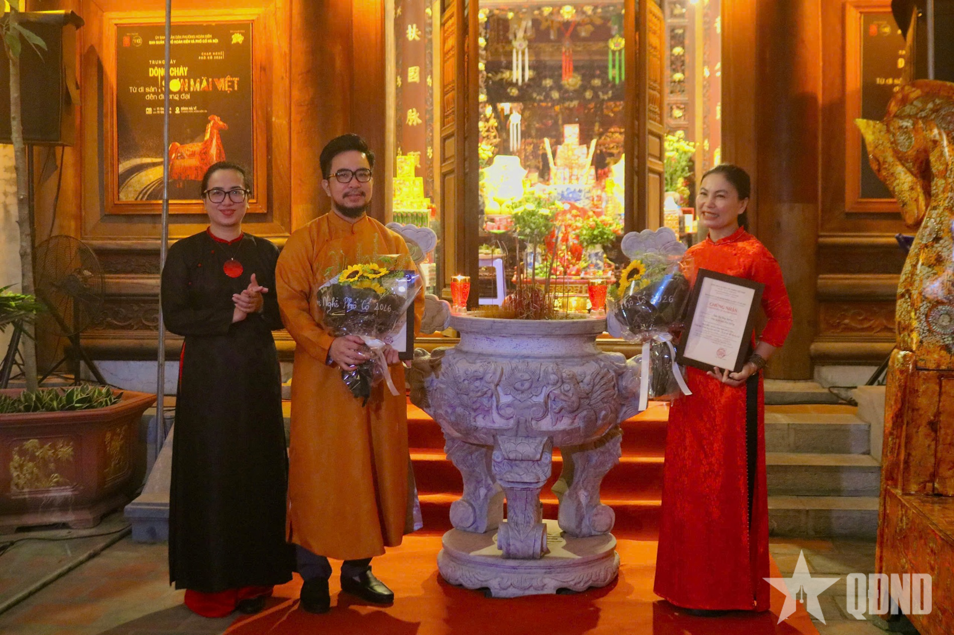 Khai mạc triển lãm “Dòng chảy sơn mài Việt - Từ di sản đến đương đại”