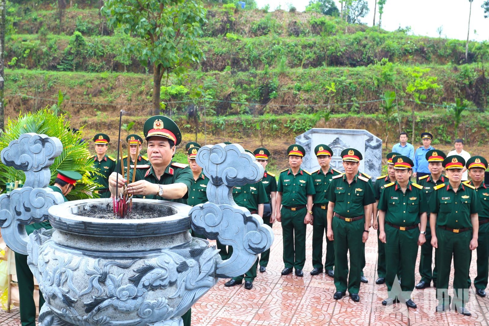 Cục Tổ chức, Tổng cục Chính trị về nguồn tại ATK Định Hóa