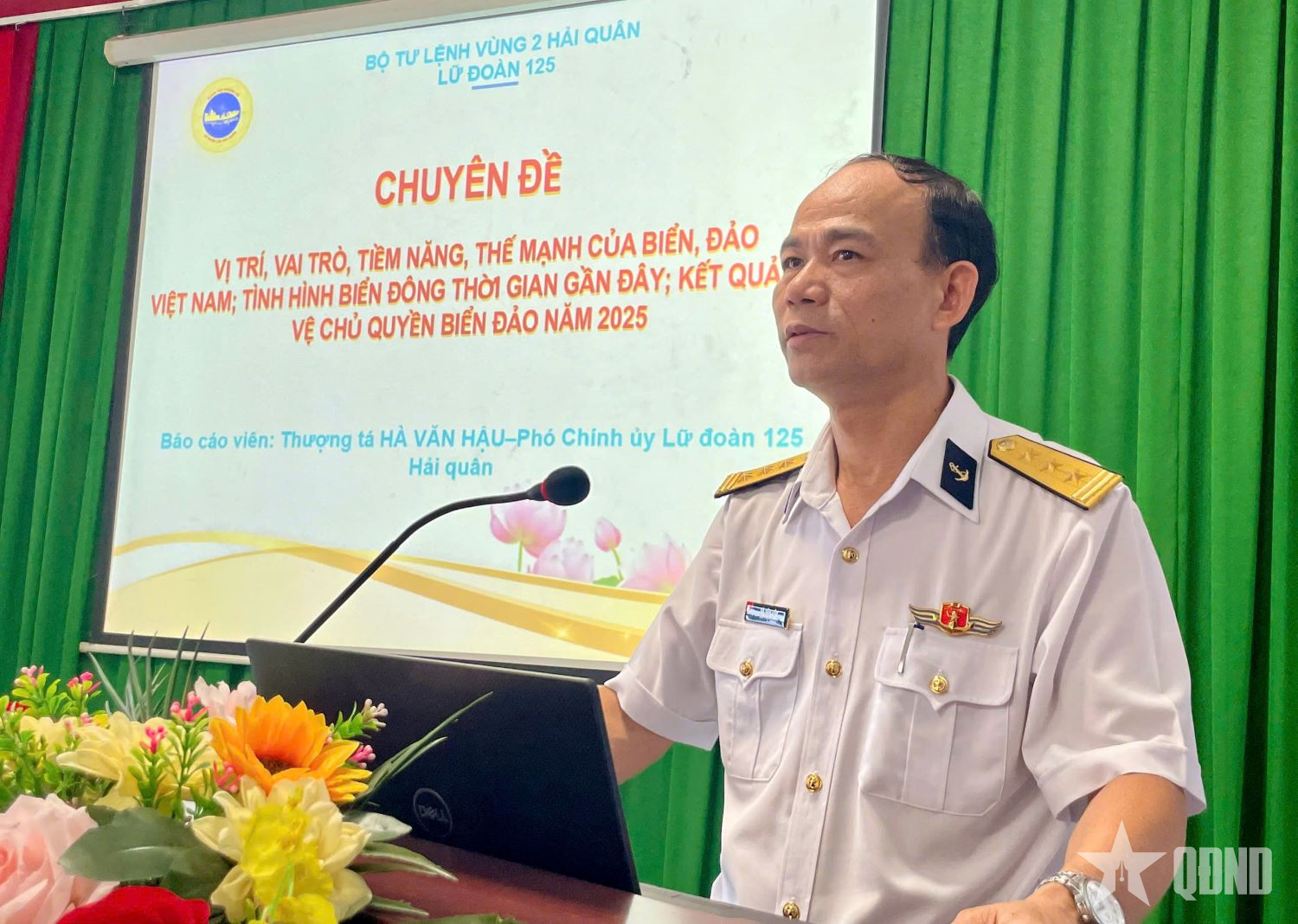 Vùng 2 Hải quân: Tăng “sức đề kháng” trước những thông tin xấu độc về biển, đảo

