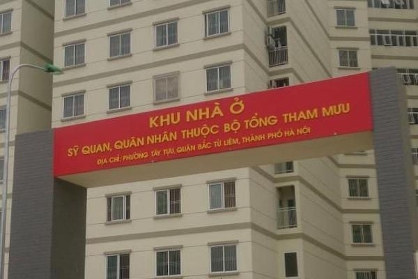 Thông tin về dự án nhà ở Quân đội tại phường Phương Liệt
