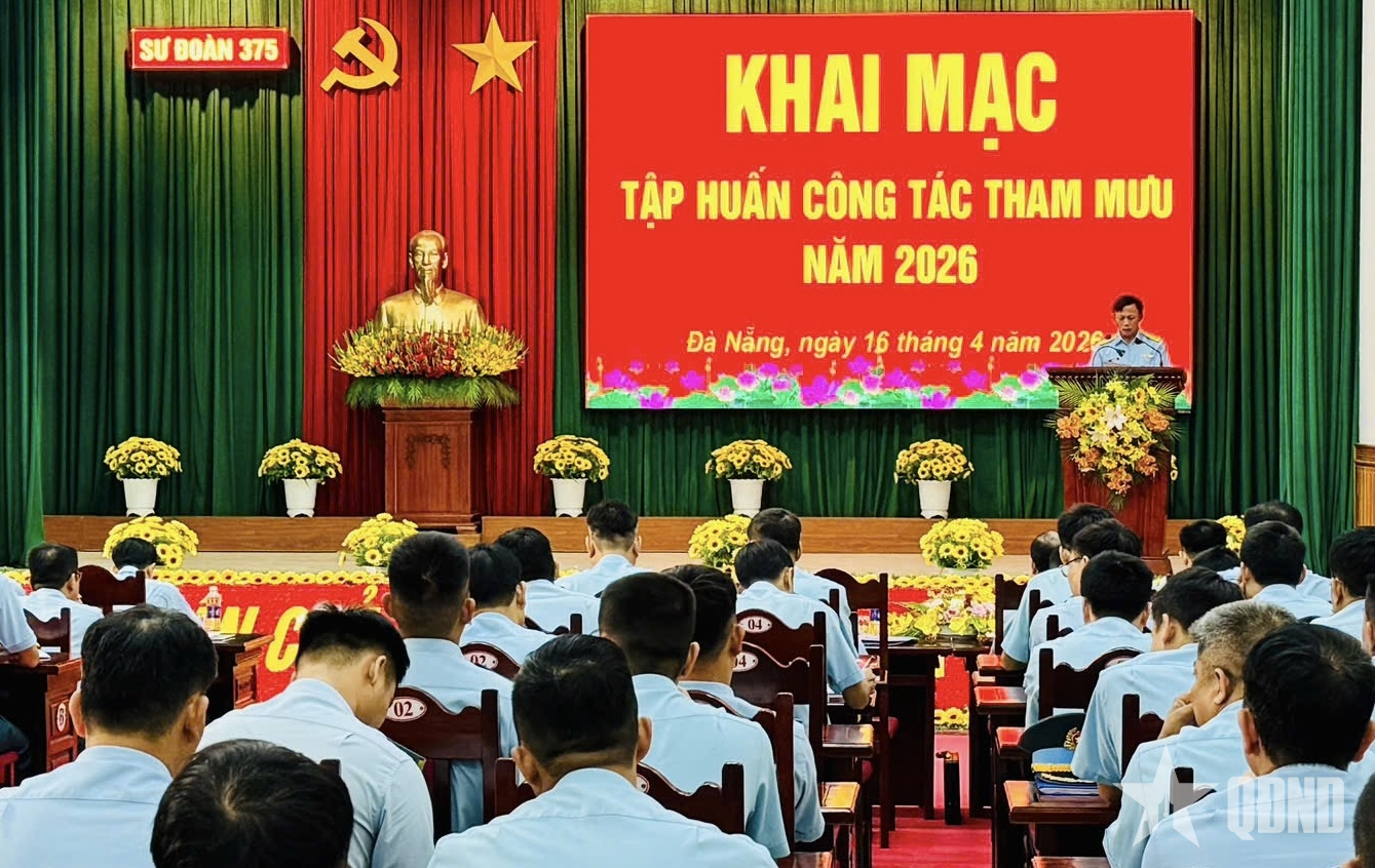 Sư đoàn 375 tập trung nâng cao năng lực tham mưu, chỉ huy