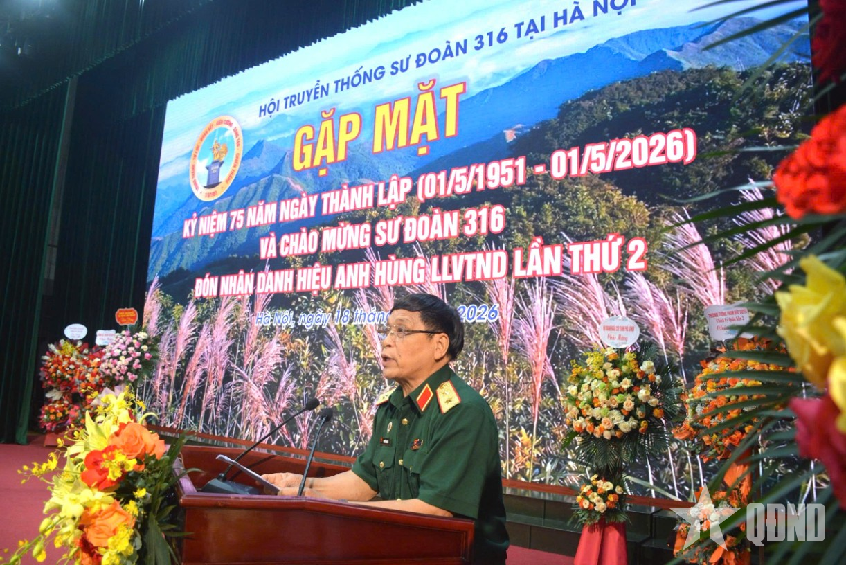 Cựu chiến binh Sư đoàn 316 tại Hà Nội phát huy truyền thống “Trung thành-Tự lực-Đoàn kết-Kiên cường-Sáng tạo-Chiến thắng”